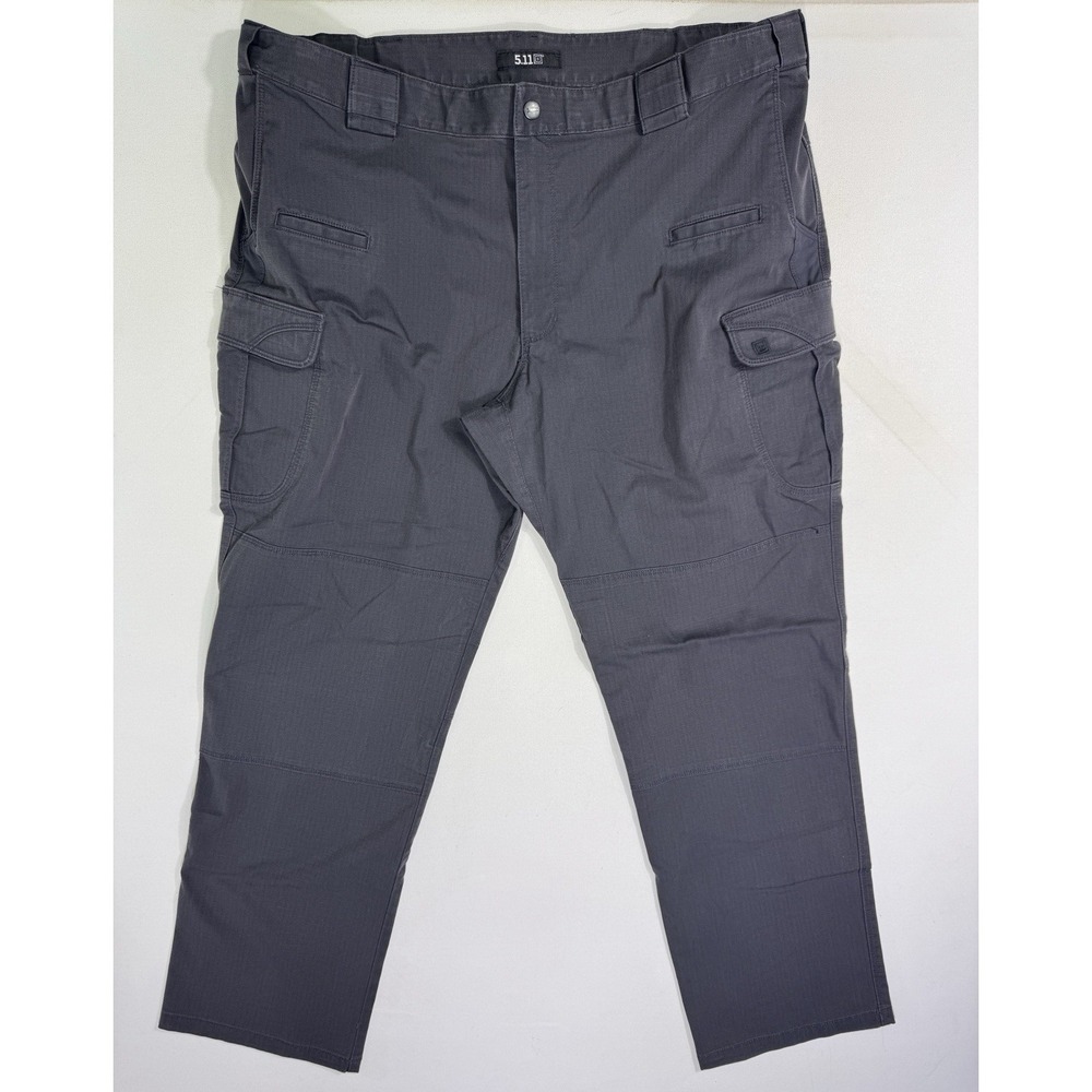 5.11 Tactical Stryke Cargo Pants Men's 44x32 (44x31) Grey Ripstop 74369 Workwear